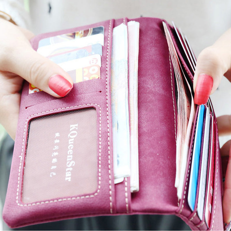 Lightweight Vintage Large Capacity Long Wallet