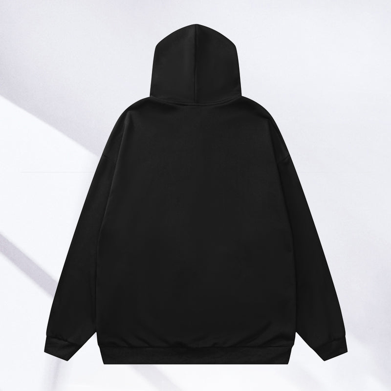 Letter Embroidered Hoodie