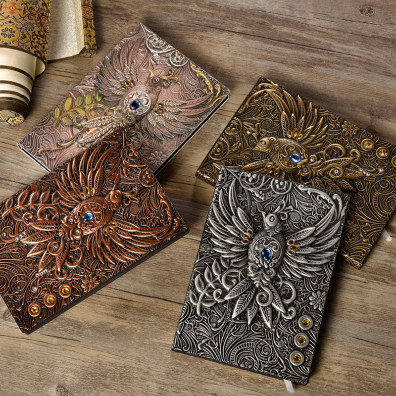 3D Phoenix Relief Notebook