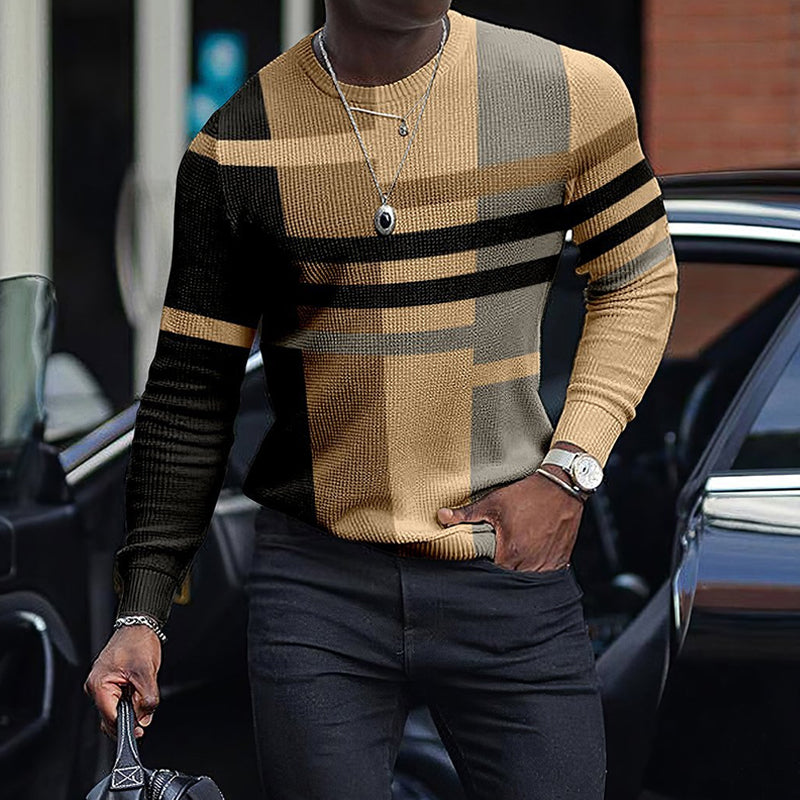 Men's long sleeve casual top
