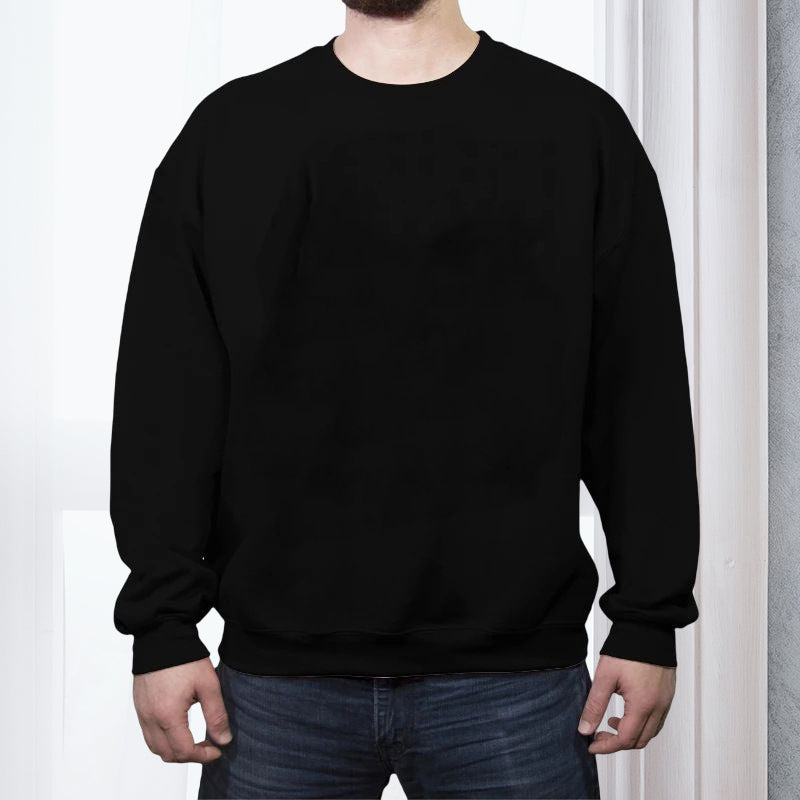 Casual Loose Solid Color Fleece Pullover