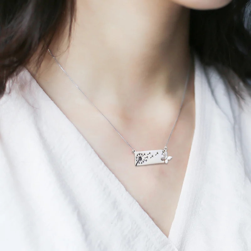 Dragonfly Butterfly Necklace