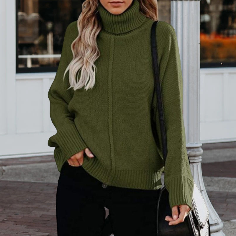 Knitted Turtleneck Sweater