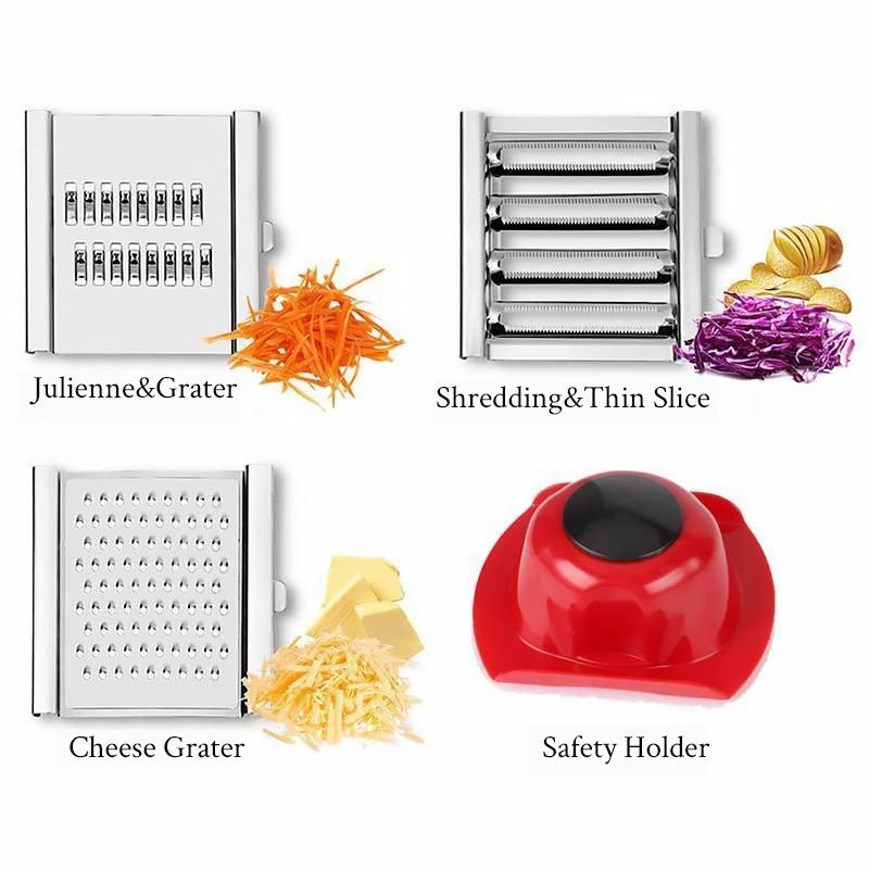 Multi-Purpose Vegetable Slicer Cuts Set