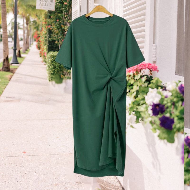 Plus Size Loose Casual Long T-shirt Dress