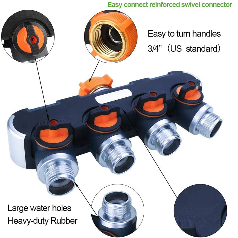 Heavy Duty Hose Water Manifold Connector
