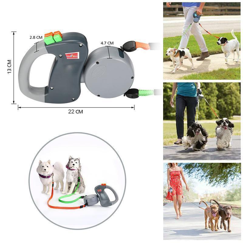 Dog Leash For Two Dogs