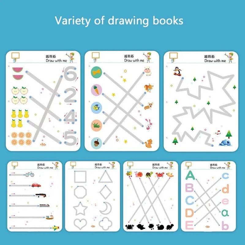 Magical Tracing Workbook Set