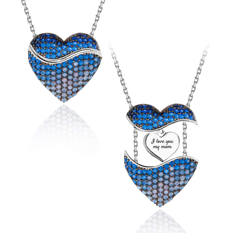 Womens Heart Necklace