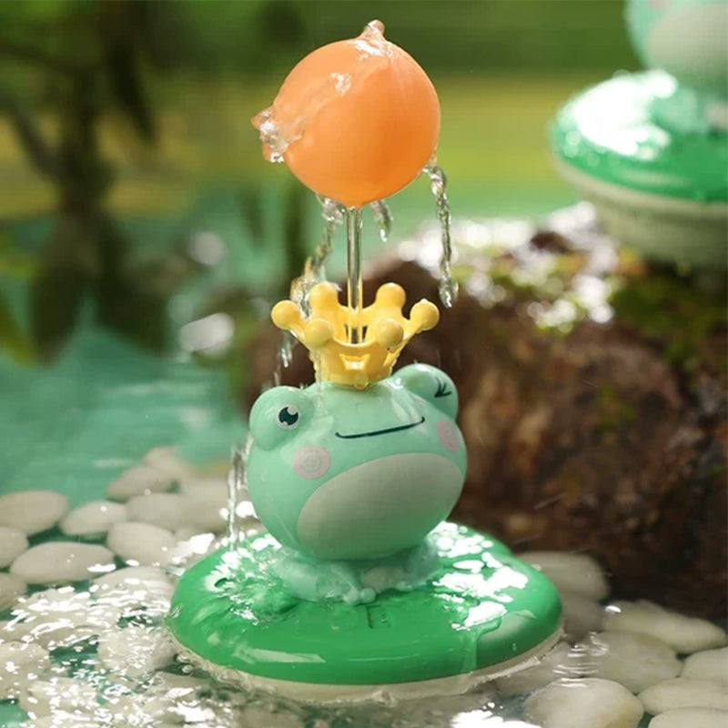 Kids Bath Toys Cute Frog Water Spray