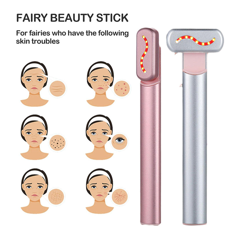 4 in 1 Red Light Therapy Skincare Wand