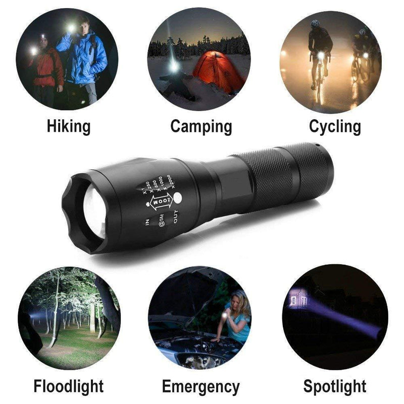 Military Grade Glare Flashlight