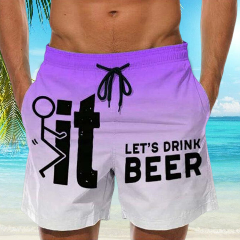 Men's Hawaii Beach Shorts