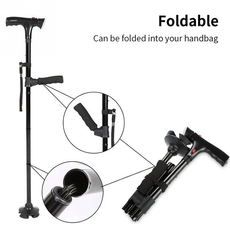 Telescopic Folding Cane