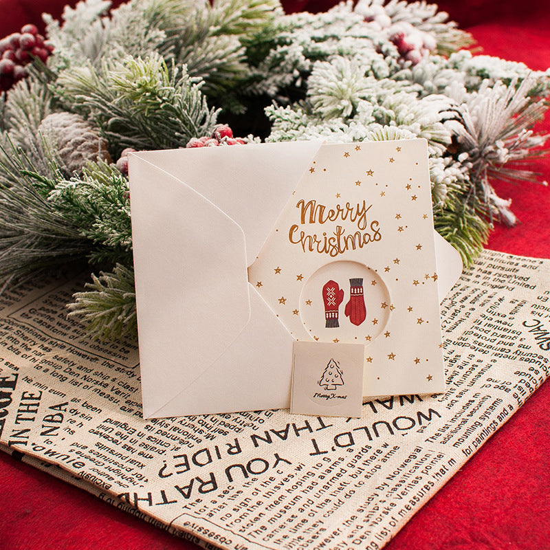 Unique Handy Paper Christmas Greeting Cards