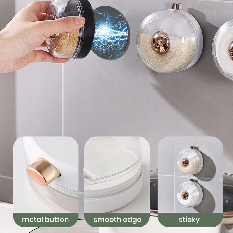 Magnetic Wall-mounted Seasoning Jar