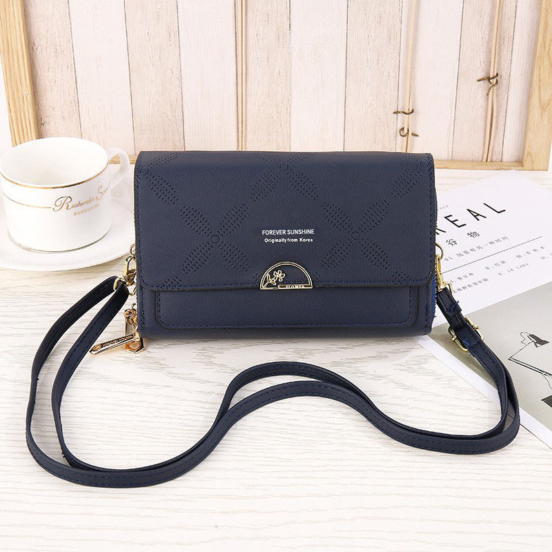 Double Layer Crossbody Purse Bag