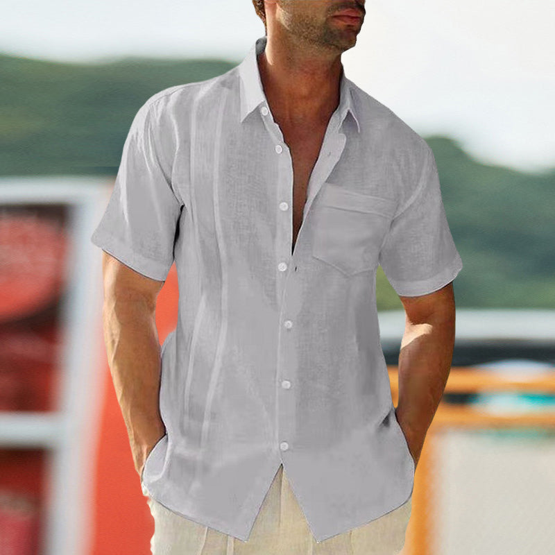 Single-breasted Shirt with Pockets