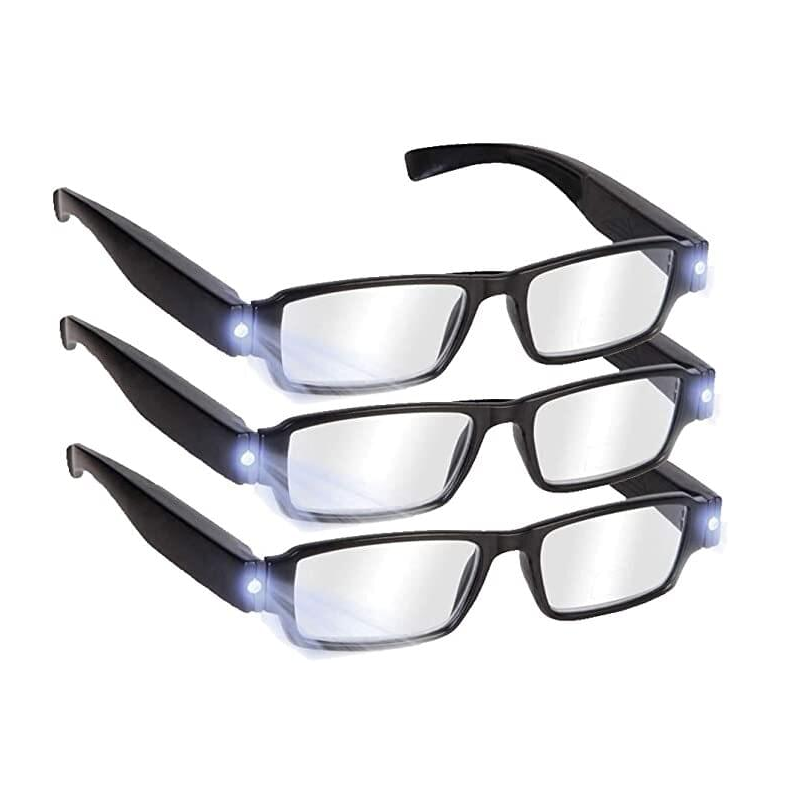 LED reading glasses