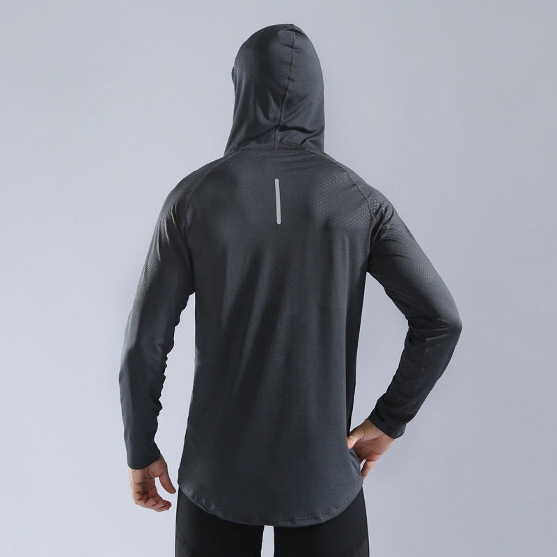 Men's Long Sleeve Hoodie T-Shirt