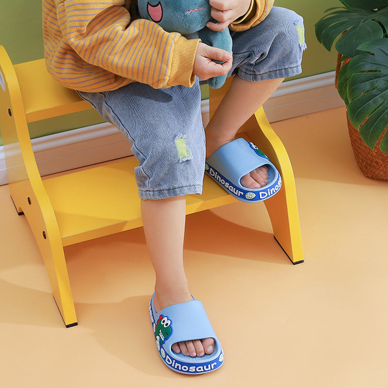 Dinosaur Soft Bottom Non-slip Children's Slippers