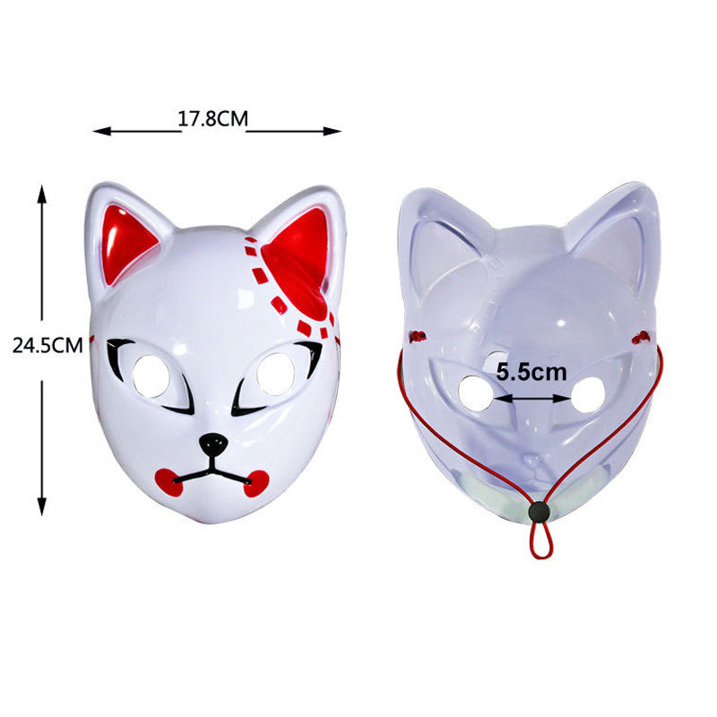 Halloween led glowing cat mask