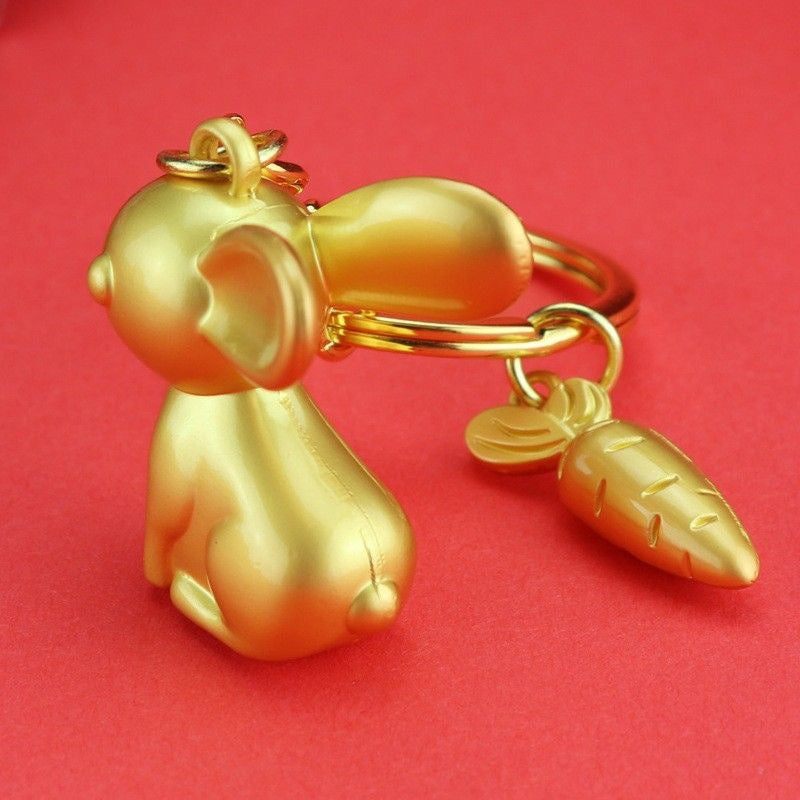 Carrot Rabbit Keychain