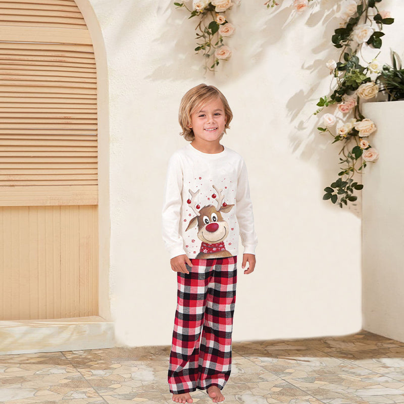 Elk Print Parent-child Outfit