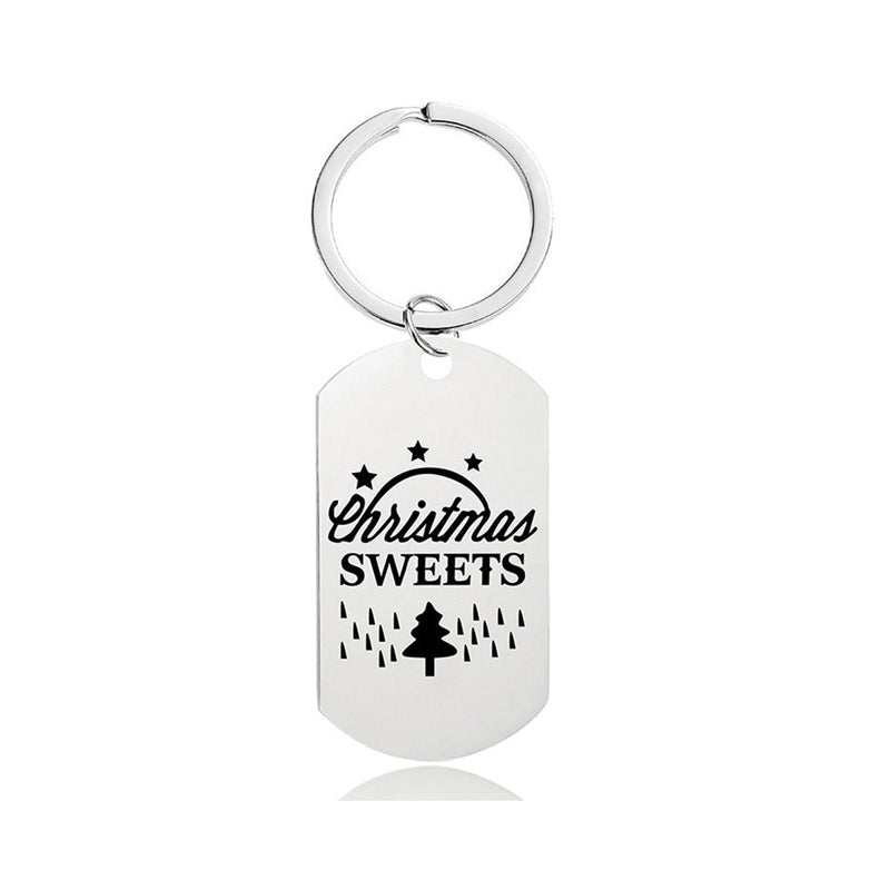 Christmas Army Keychain
