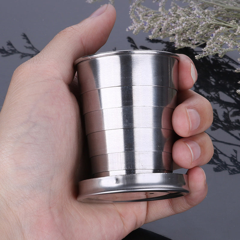 Stainless Steel Folding Cups