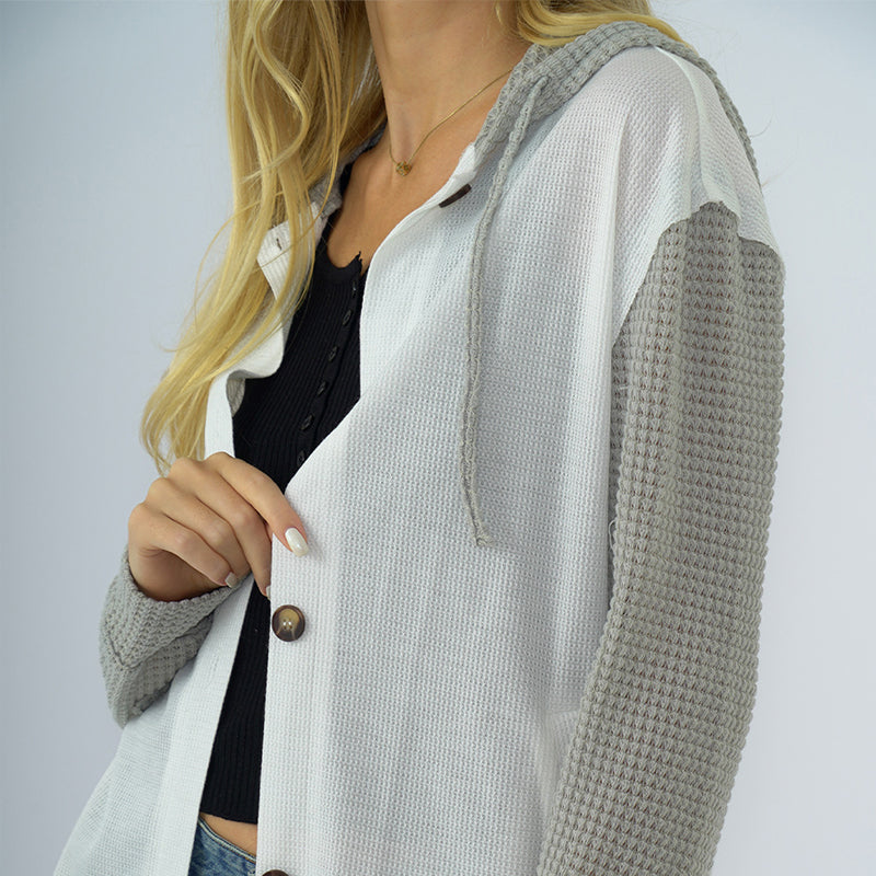 Single Breasted Long Sleeve Jacket