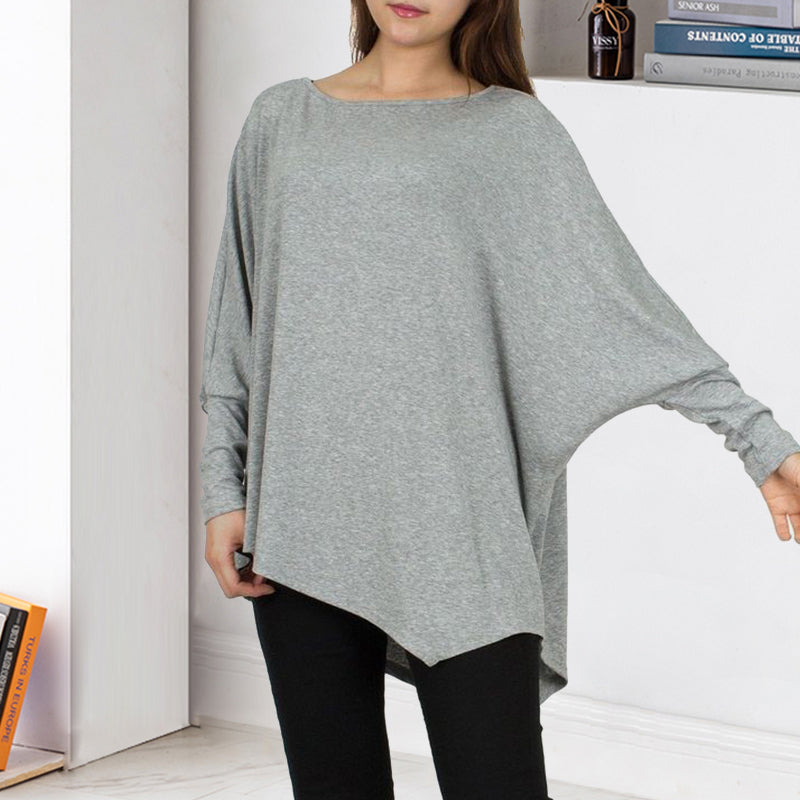Irregular Long Sleeves T-Shirt