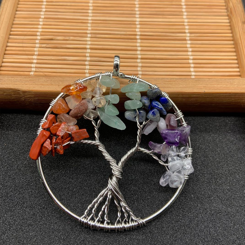 Crystal Tree of Life Pendant