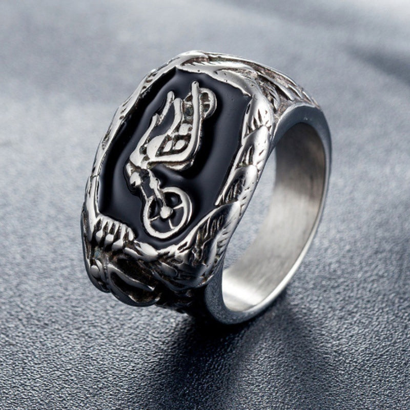 Men's Motorcycle Ring