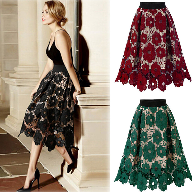 European Style Lace Skirt