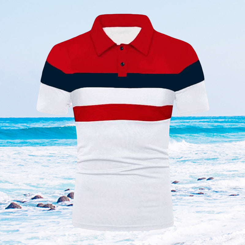 Men's Casual Cotton Polo
