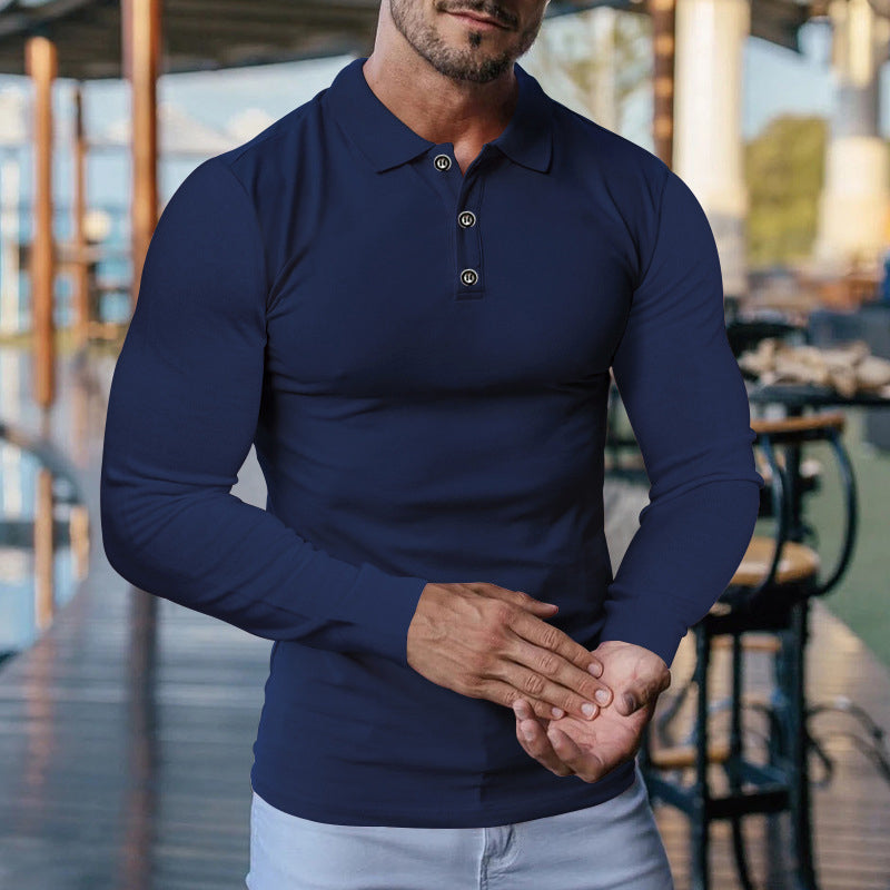 Lapel Fashion Sports Shirt