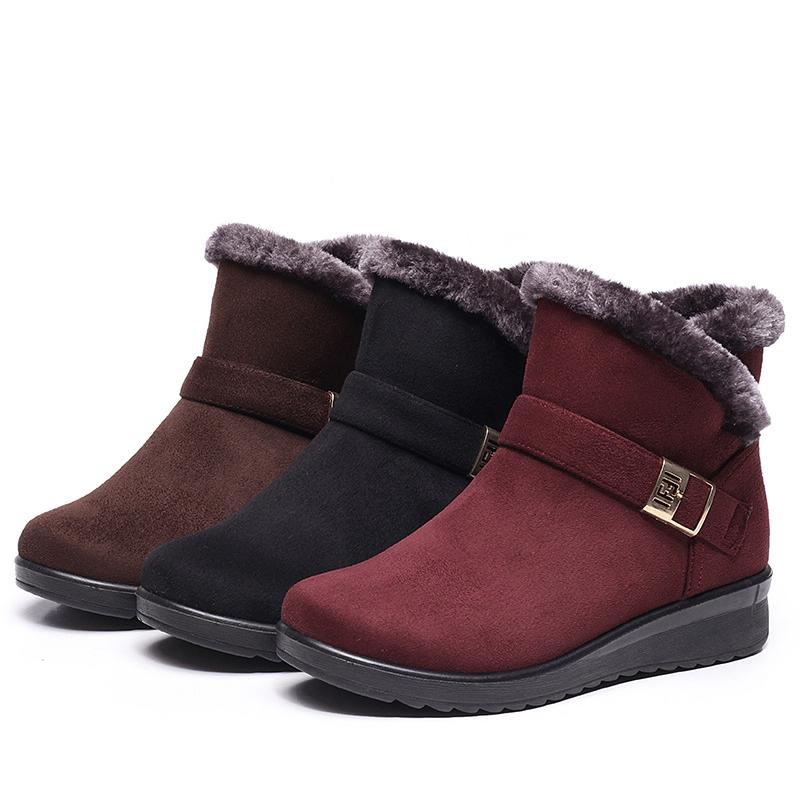 Women's Snow Boots with Fur