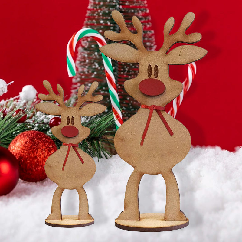 Standing Reindeers Decoration