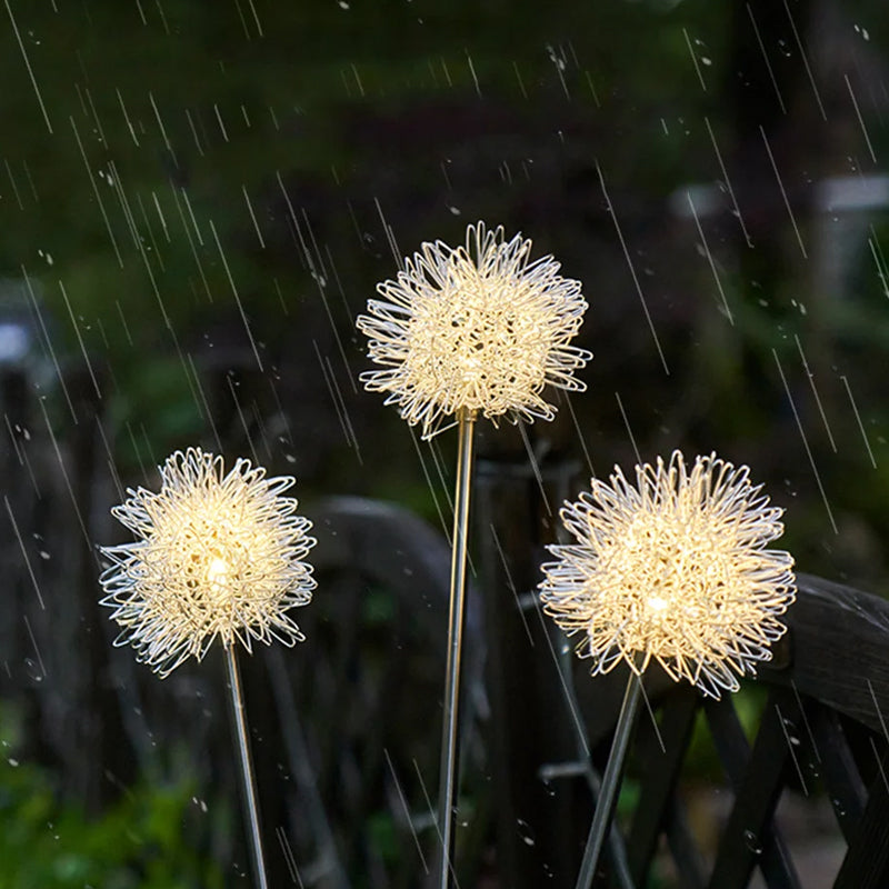Waterproof  Solar Garden Dandelion Lamp