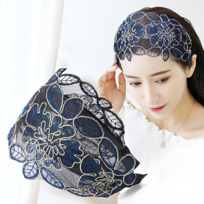 Lace Flower Headband