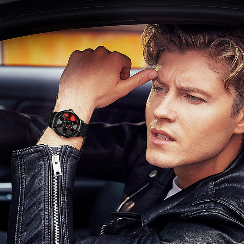 Car Wheel Hub Watch