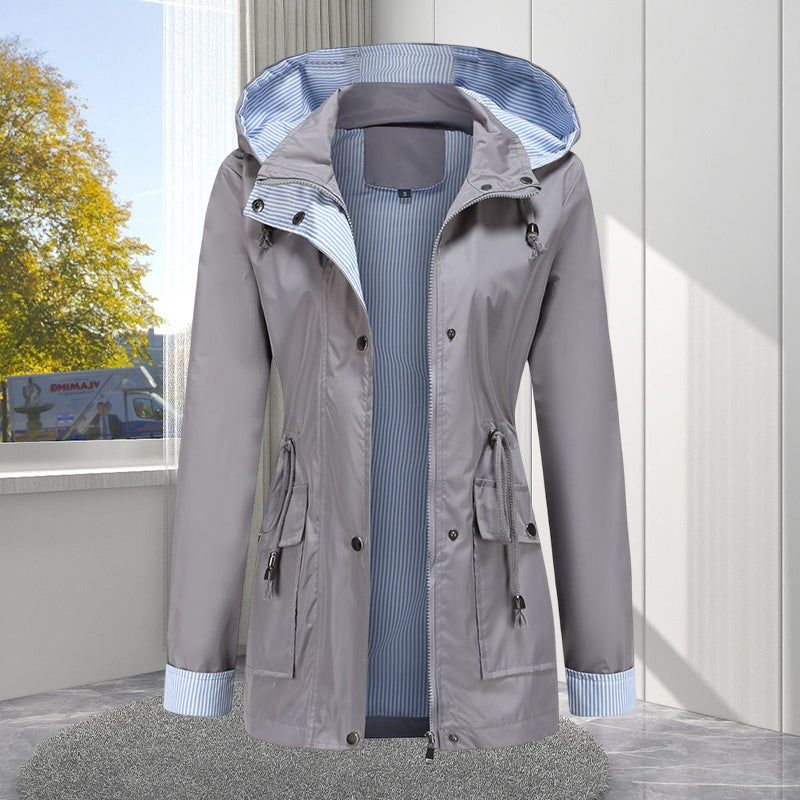 Waist Trench Coat