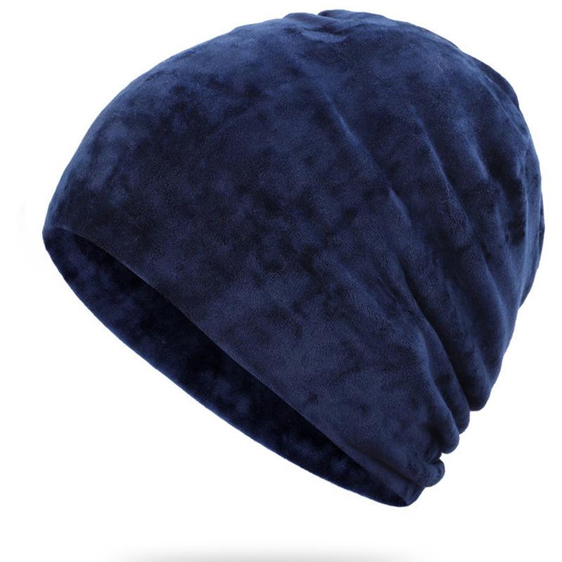 Soft winter slouchy beanie with rhinestones