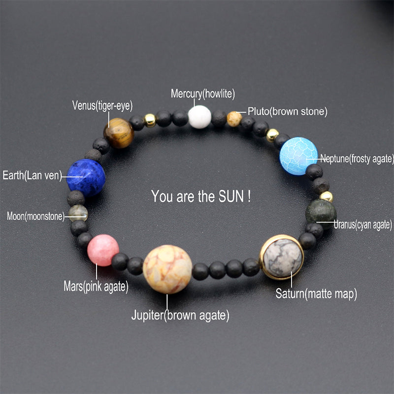 Universe Solar System Bracelet