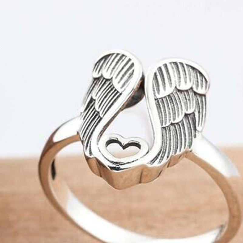 Angel Love Heart Ring