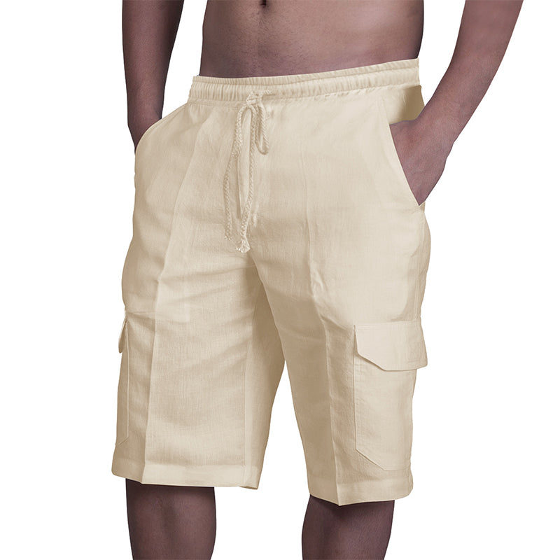 Men's Casual Linen Shorts