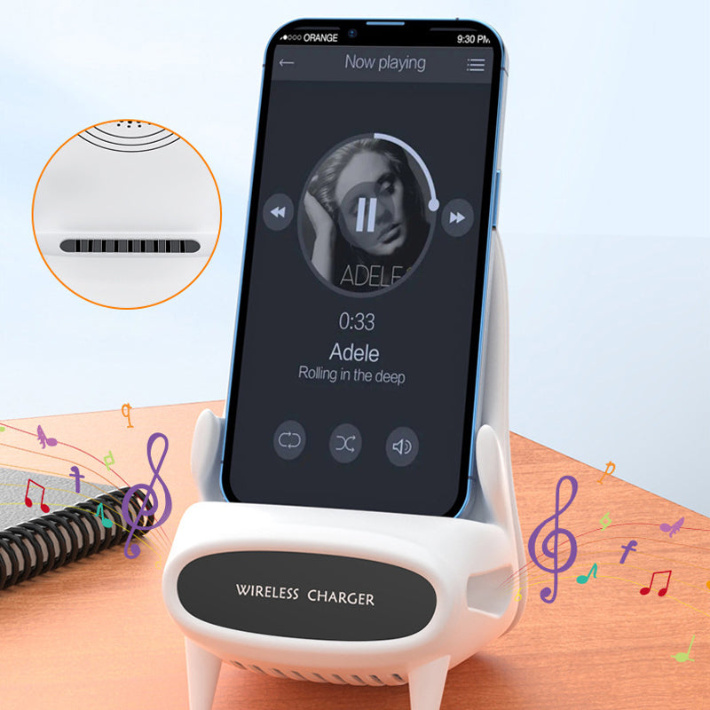 Desktop Phone Holder Wireless Charger
