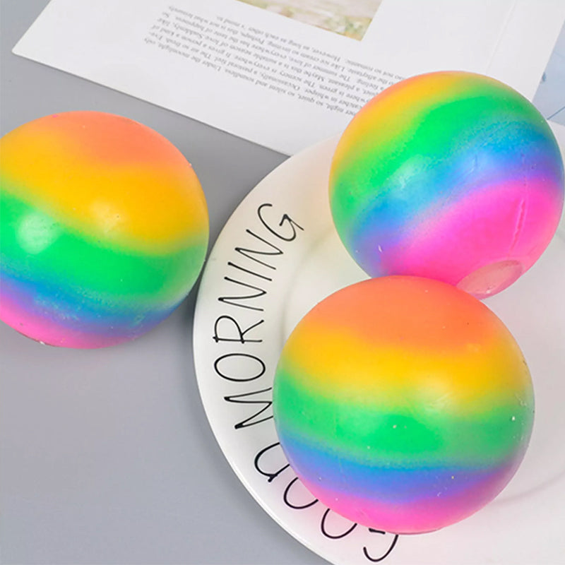 Colorful Vent Ball Press Decompression Toy