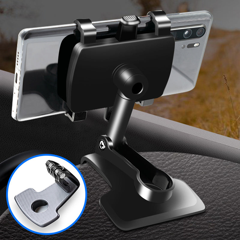 Car Rotating Dashboard Clip Cell Phone Holder